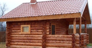 Баня из сруба под ключ в Новотроицке - Цена от 136266 руб. - Строй-Нвт