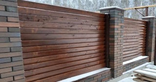 Столбы для забора из кирпича в Новотроицке - Выгодные цены от 3250 рублей