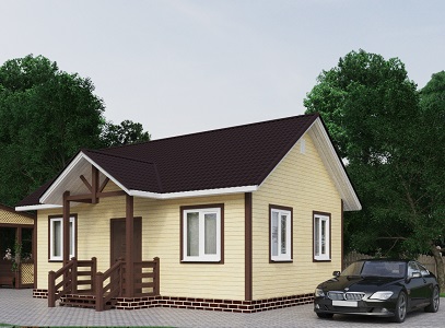 Купить дом 8 на 8 в Новотроицке цена от 849042 руб